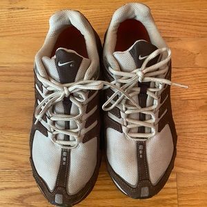 Nike brown suede sneakers